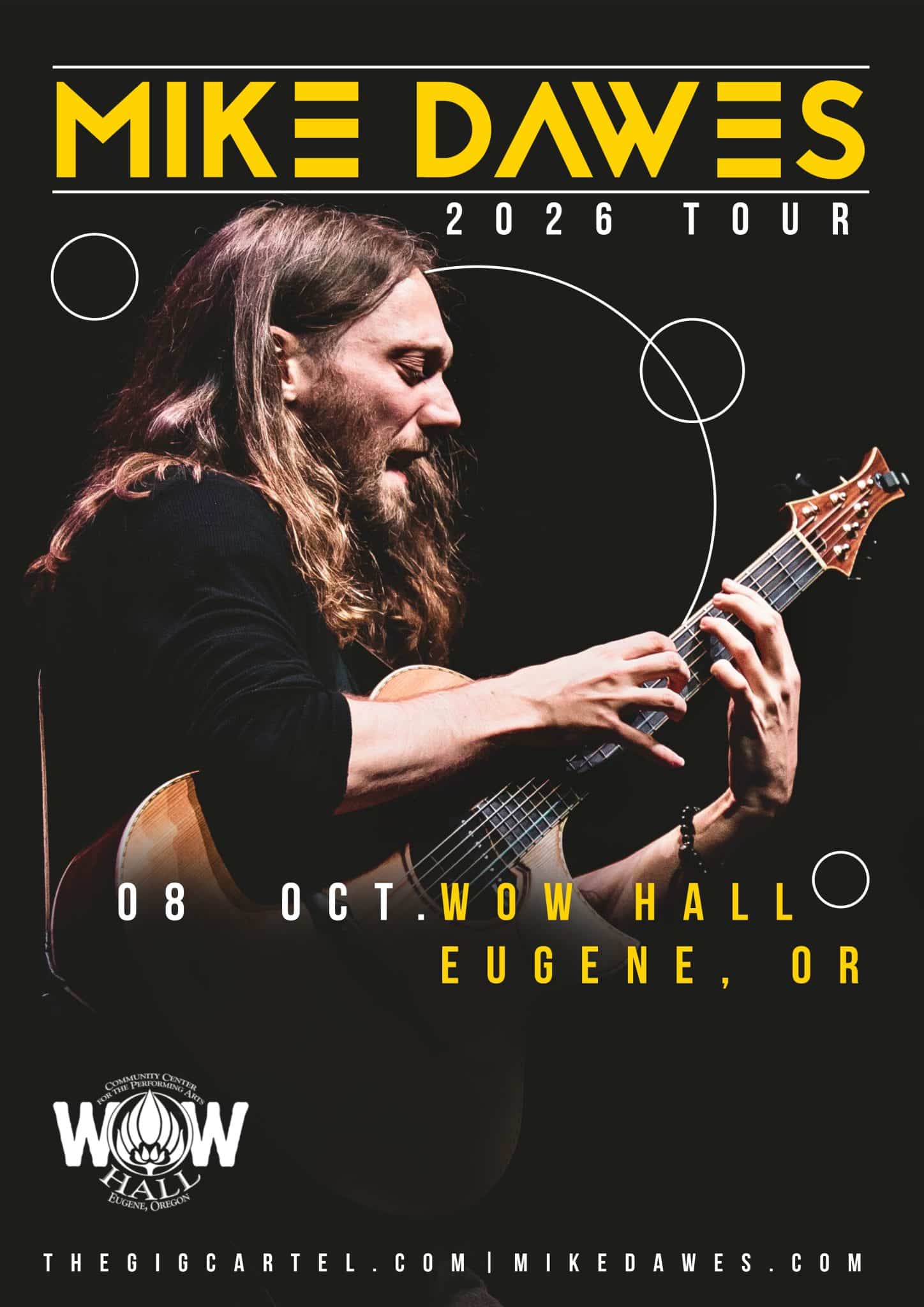 Mike Dawes at WOW Hall