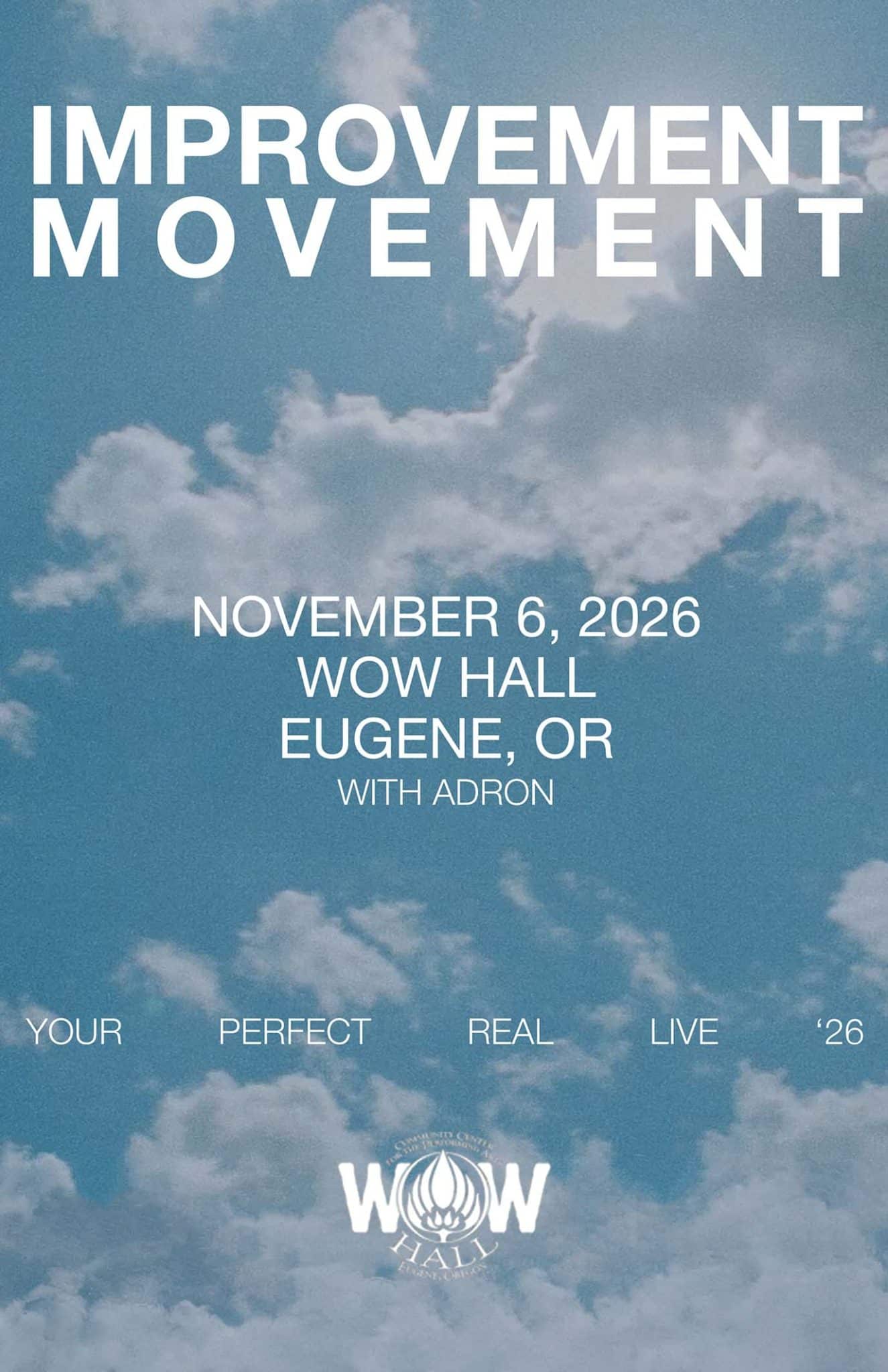 Improvement Movement at WOW Hall