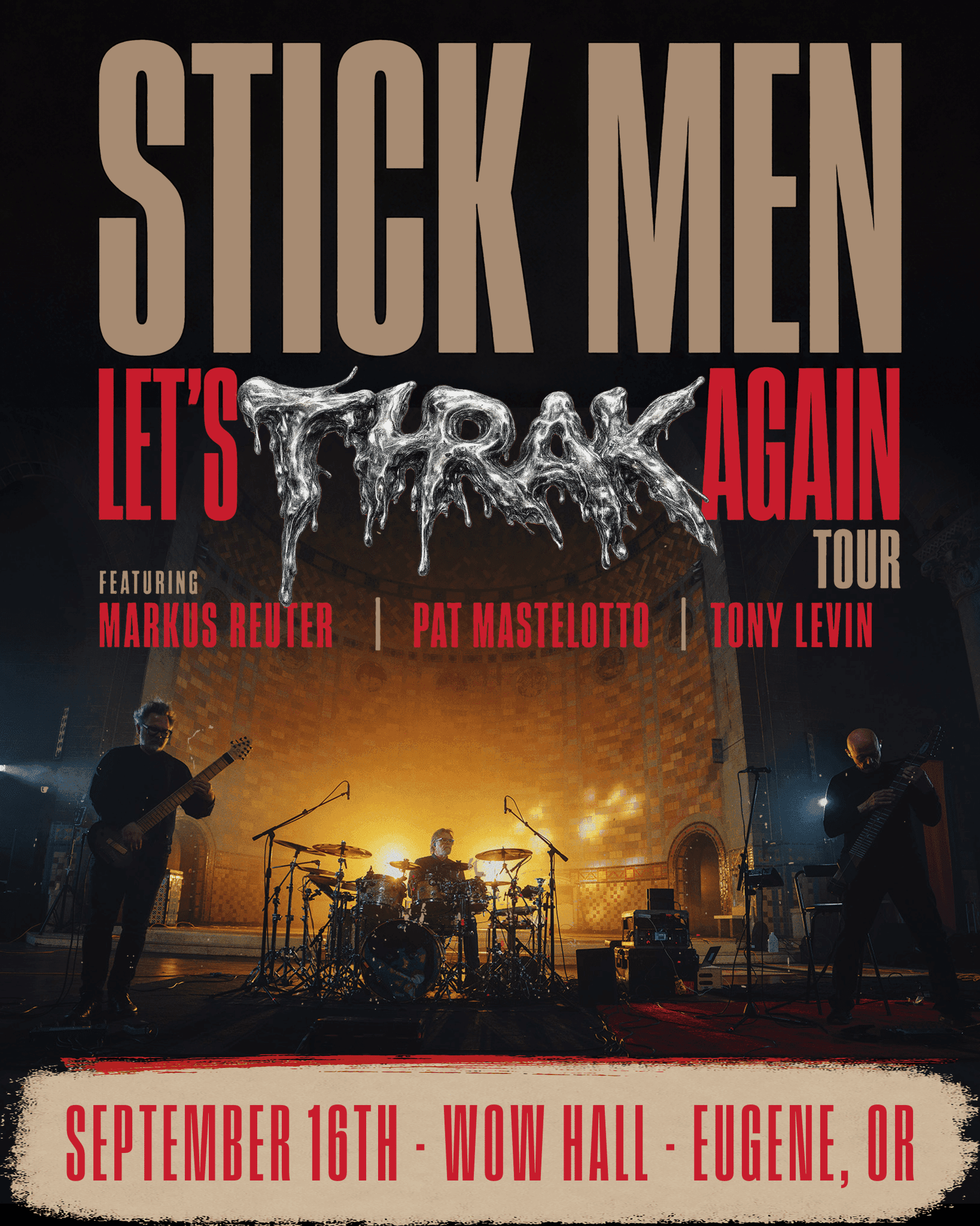 Stick Men at WOW Hall