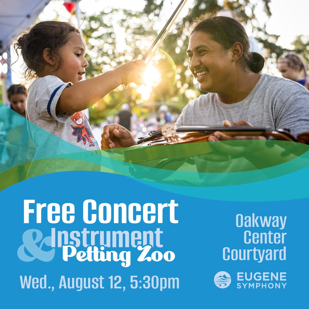 Performance at Oakway Center at Eugene Symphony