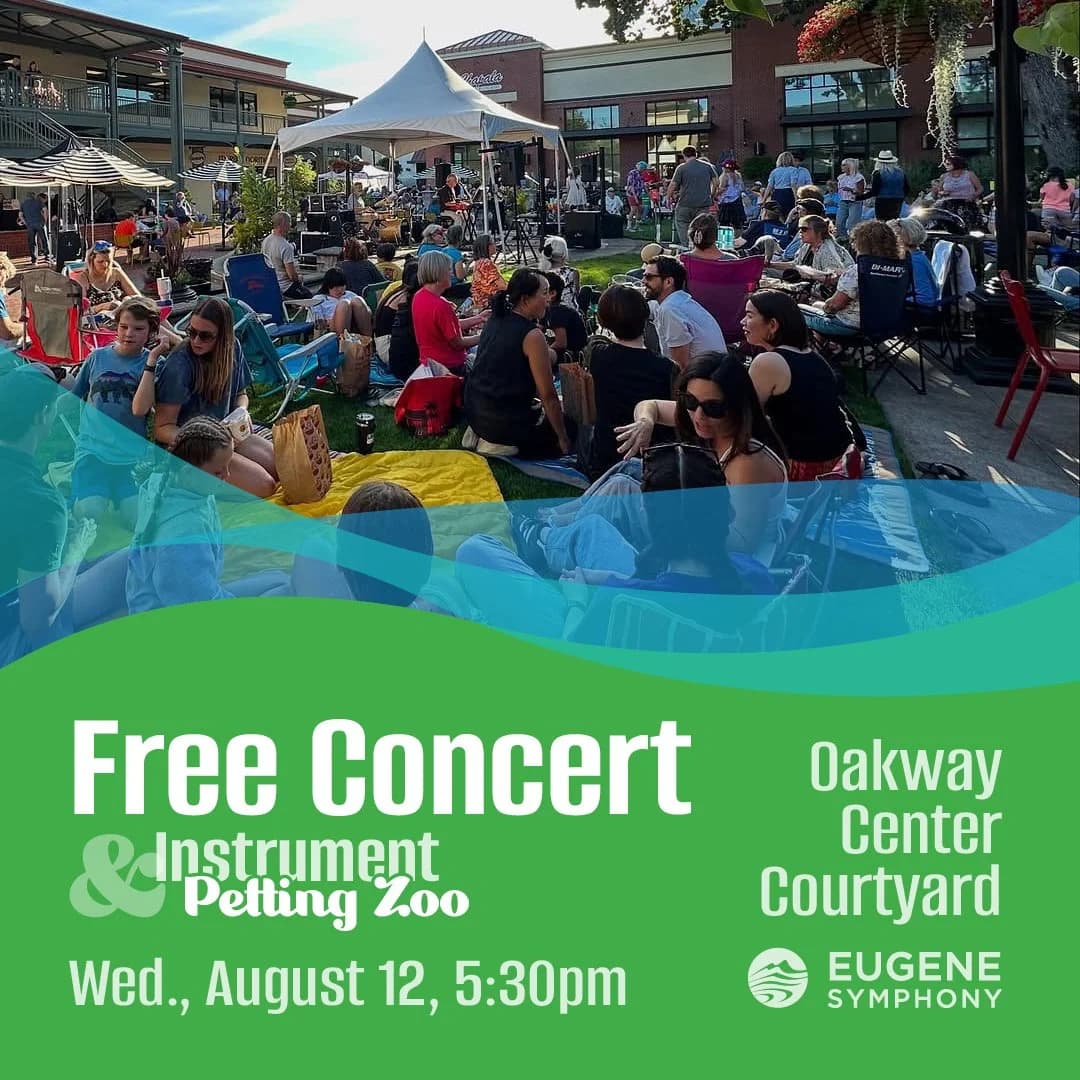 Performance at Oakway Center at Eugene Symphony