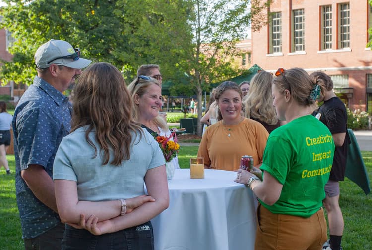Clark Honors College New Student and Family Welcome Reception at Chapman Hall