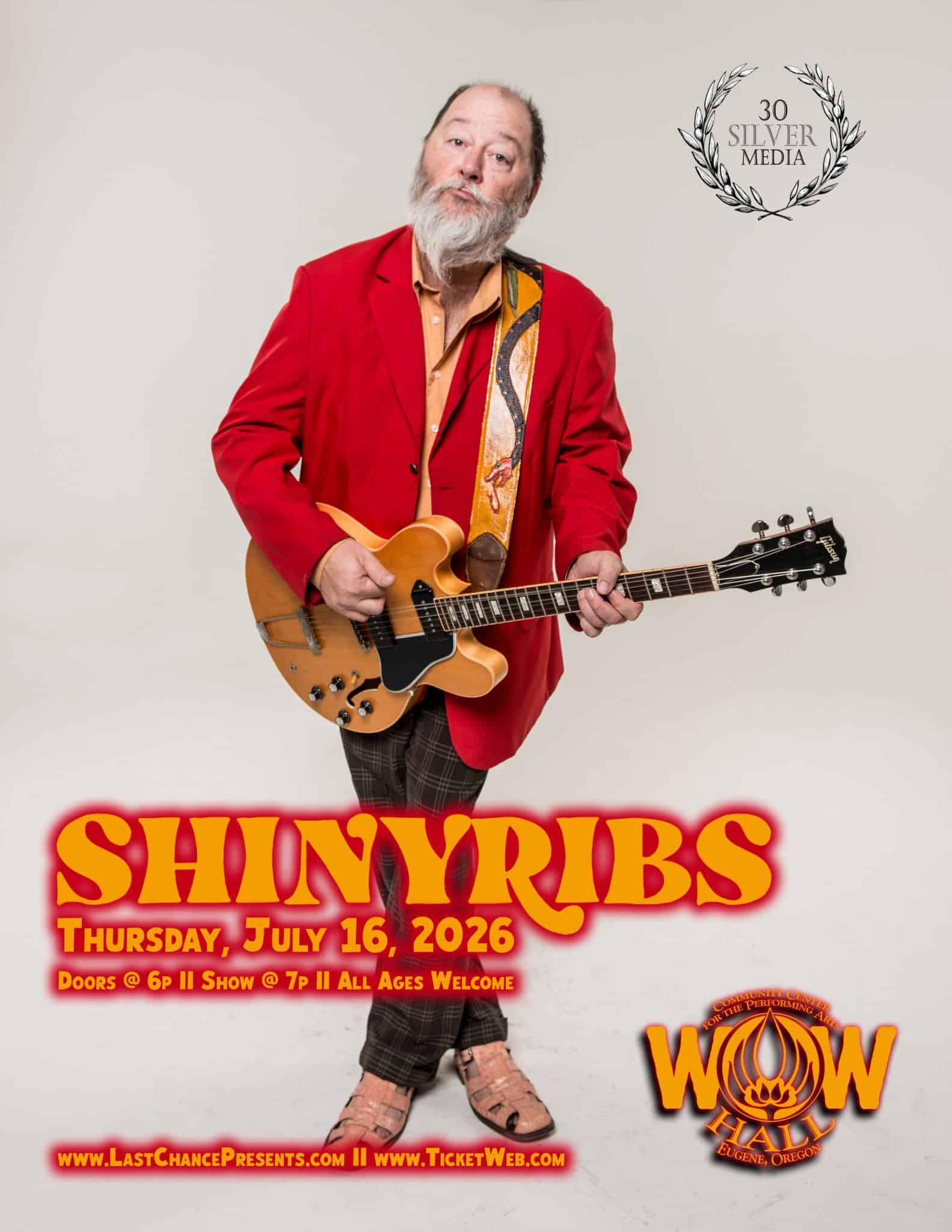 Shinyribs at WOW Hall