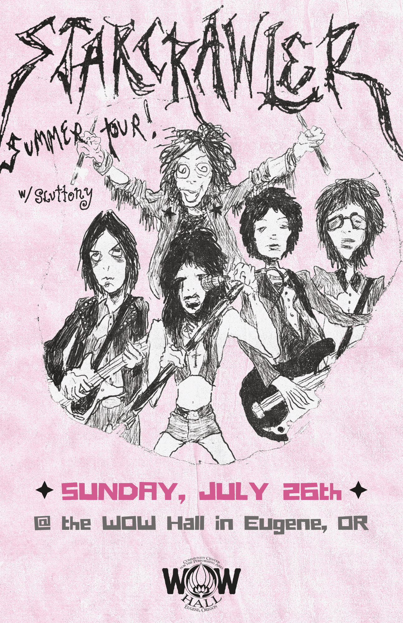 Starcrawler at WOW Hall