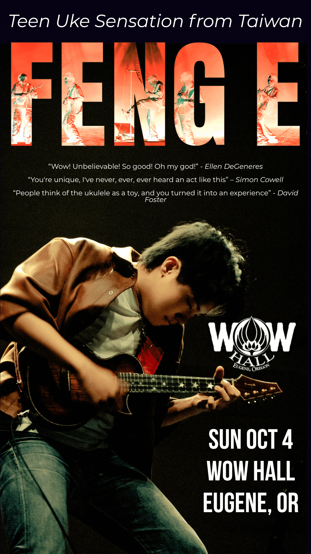Feng E at WOW Hall