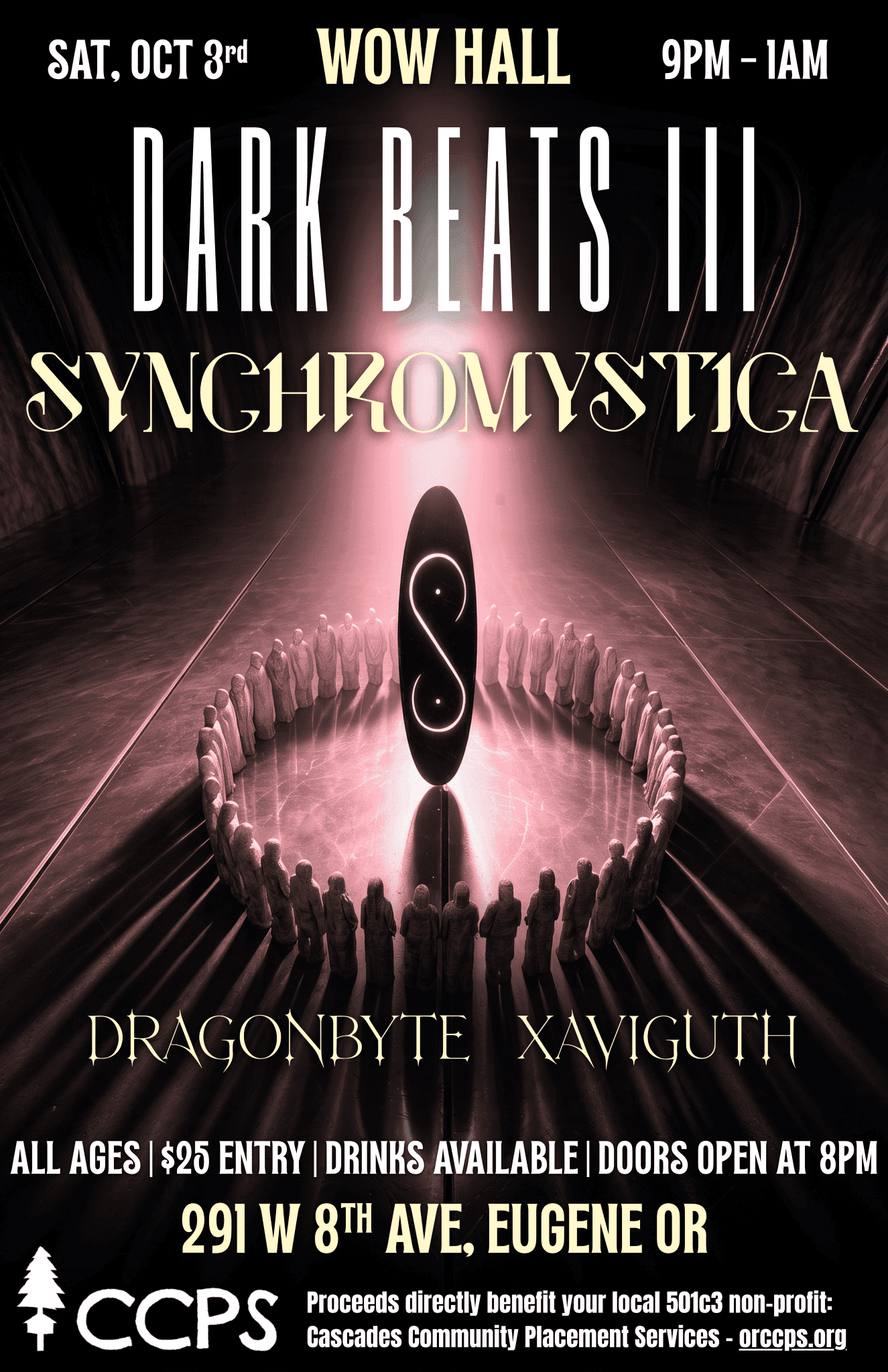 Dark Beats for Dark Times III at WOW Hall